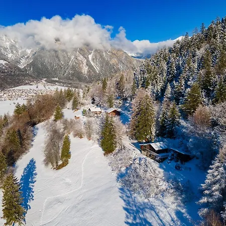 Dans La Montagne Proche De Verbier 木屋 *