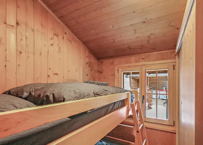 Dans La Montagne Proche De Verbier Chalet