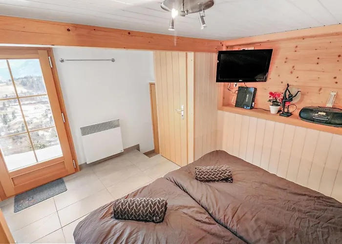 Dans La Montagne Proche De Verbier 木屋 *
