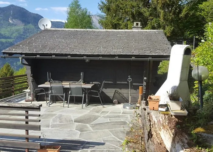 Dans La Montagne Proche De Verbier 木屋