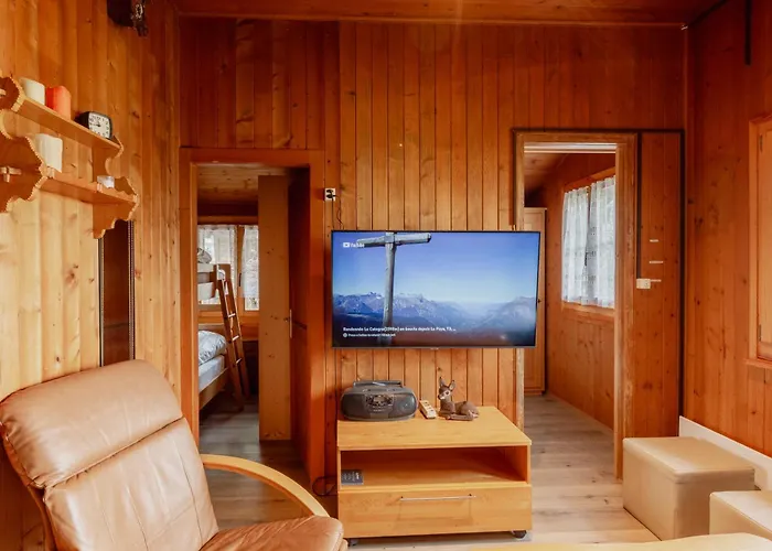 木屋 Dans La Montagne Proche De Verbier