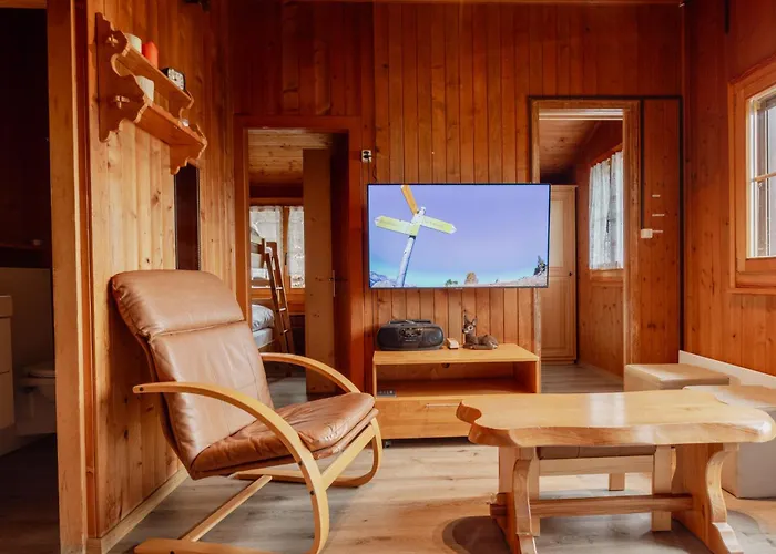 木屋 Dans La Montagne Proche De Verbier *