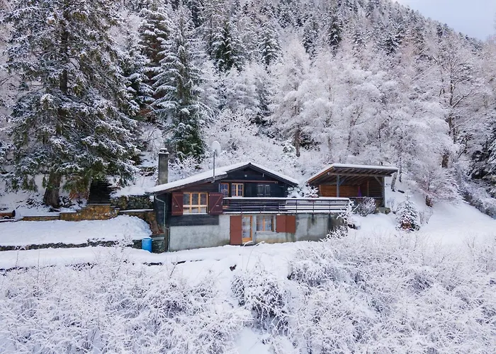 Dans La Montagne Proche De Verbier * Sembrancher
