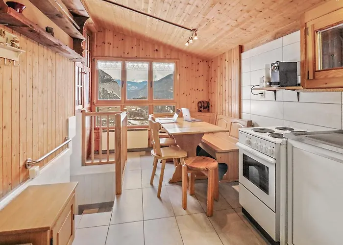 Dans La Montagne Proche De Verbier Alpstuga