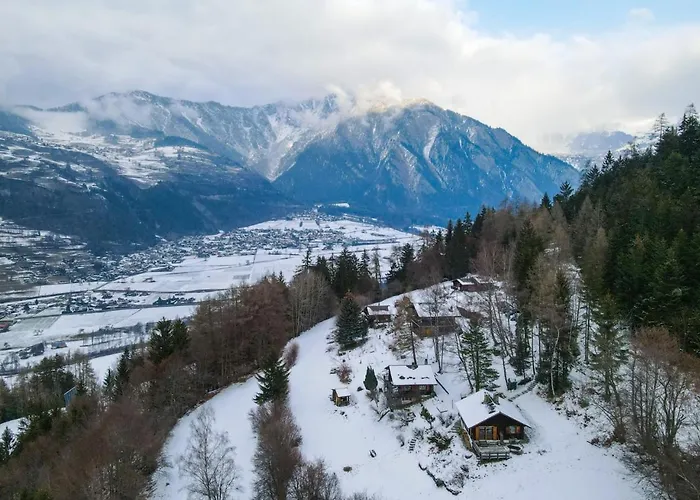 Dans La Montagne Proche De Verbier * Sembrancher